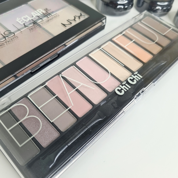 NYX + ChiChi Eyeshadow Blush Highlight Makeup Palettes - EXCELLENT CONDITION - Picture 3 of 8